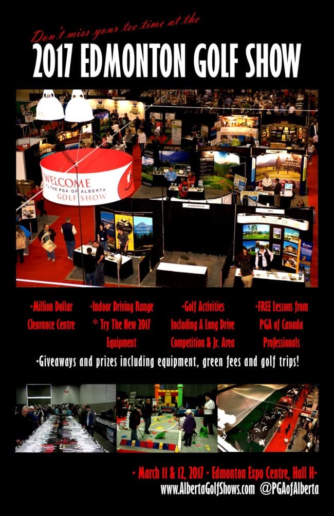 Edmonton Golf Show Edmonton EXPO Centre, 7515 118 Ave NW, Edmonton