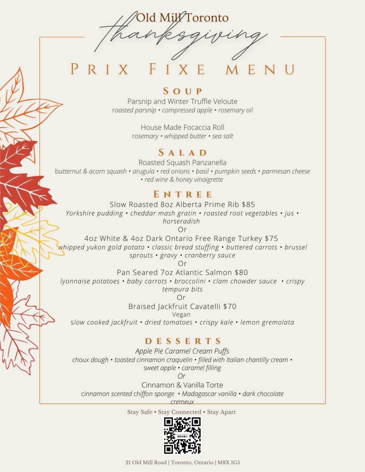 2021 Thanksgiving Dinner Brunch In Toronto Gta Restaurants To Dine In Order Turkey To Go And Thanksgiving Dinner Takeout