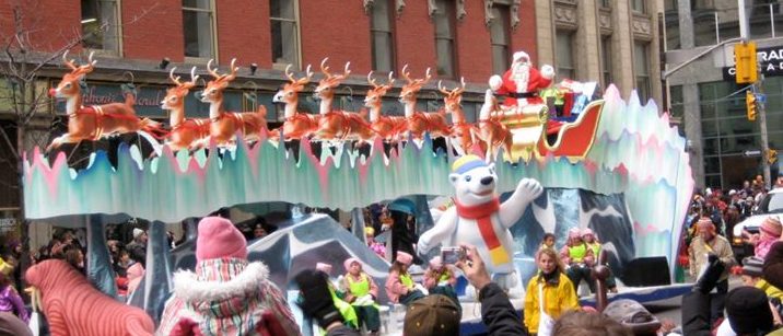 Santa claus discount parade 2020