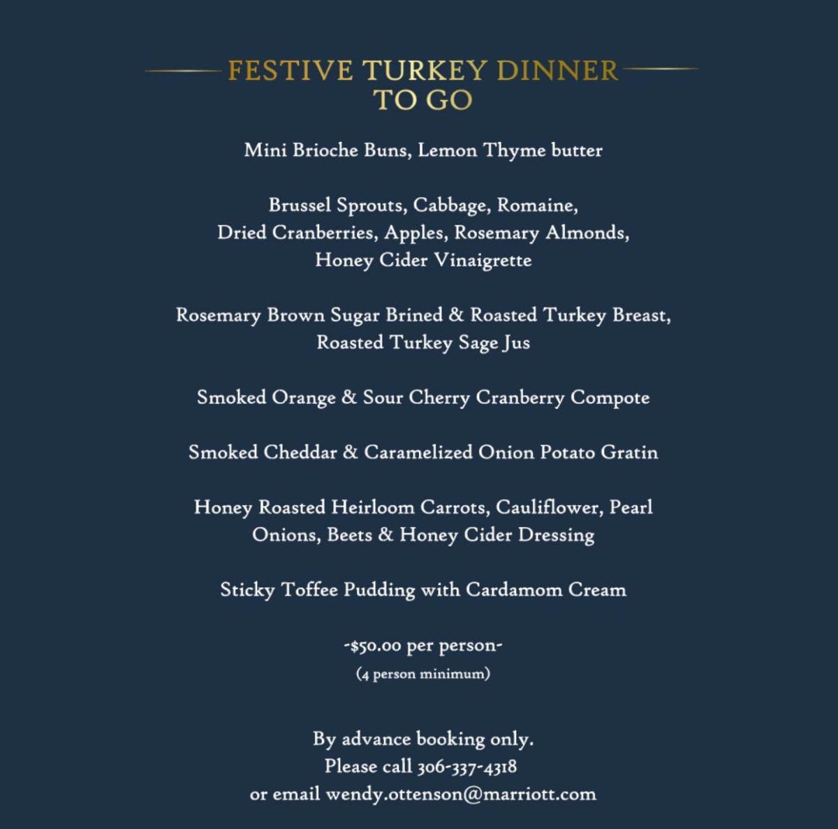 15 Places For Dinein or Takeout Christmas or Boxing Day Dinner in Regina