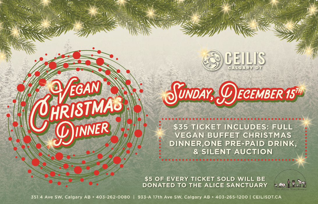 Ceilis Vegan Christmas Dinner Ceili S 933 17 Avenue Southwest Calgary To Do Canada
