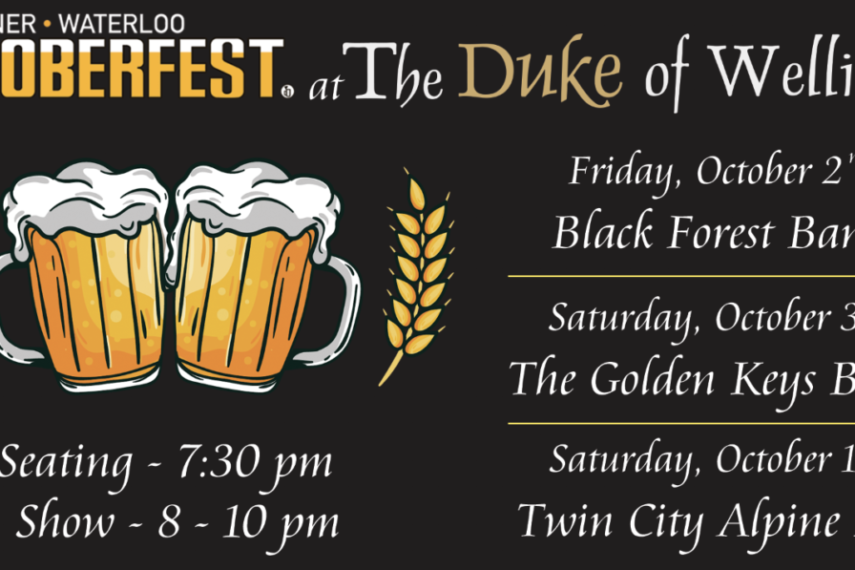 Oktoberfest at The Duke of Wellington The Duke of Wellington, 33 Erb