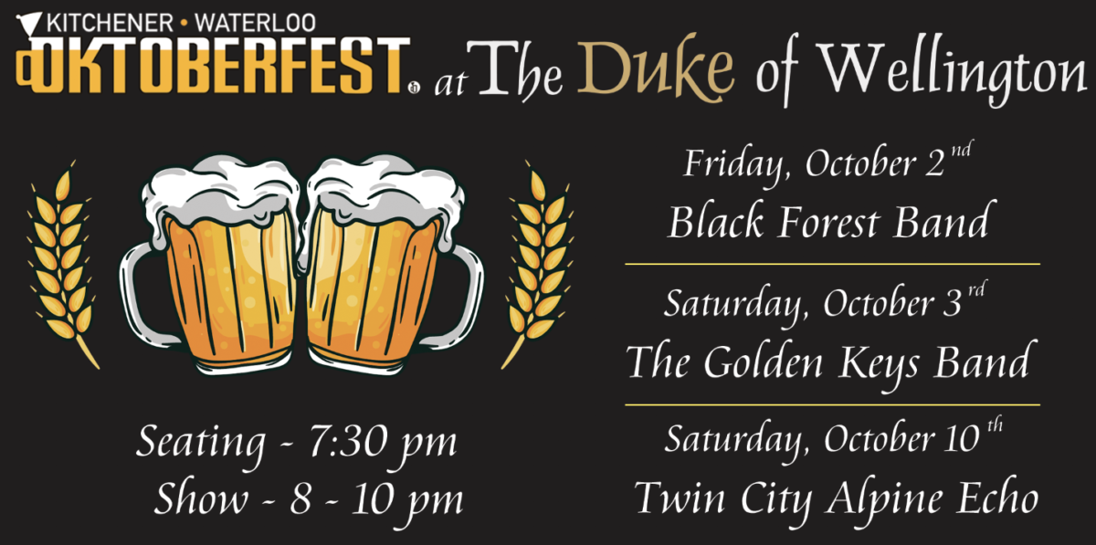 Oktoberfest at The Duke of Wellington The Duke of Wellington, 33 Erb
