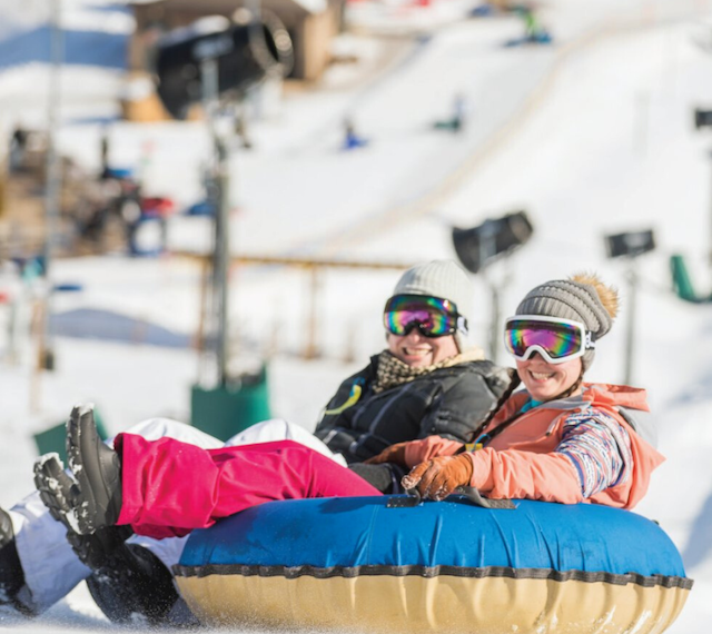 Friday Night Hops on the Hill Snow Tubing in Edmonton