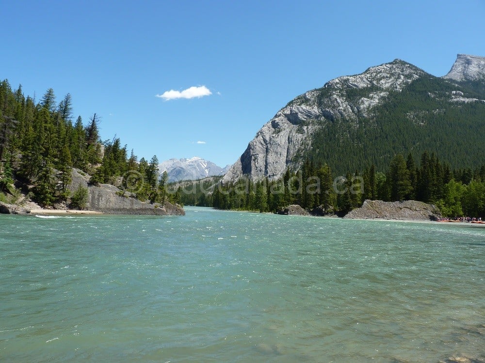 Bow Falls Banff National Park