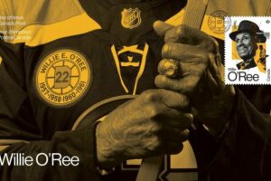 Canada Post Honours Willie O'Ree, NHL's First Black Player, with Commemorative Stamp