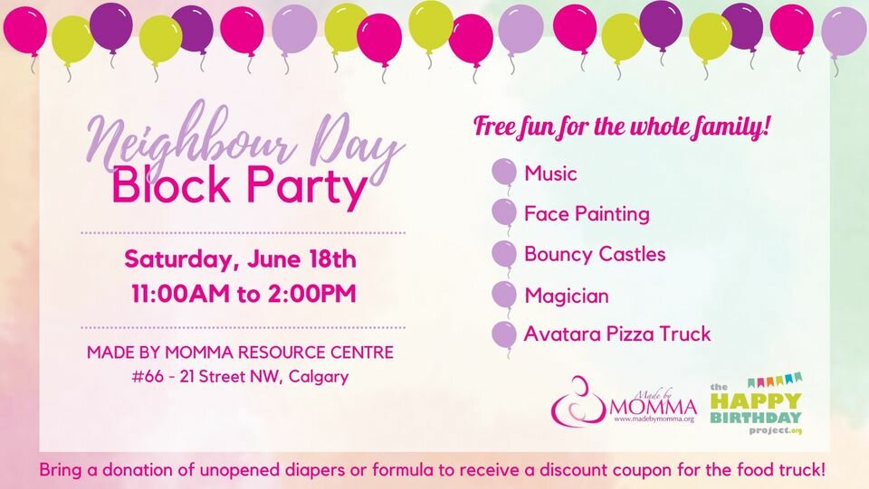 birthday party project calgary
