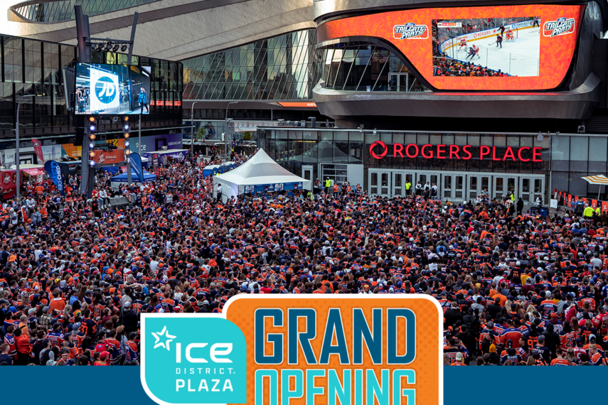 Official Grand Opening of ICE District Plaza ICE District Plaza