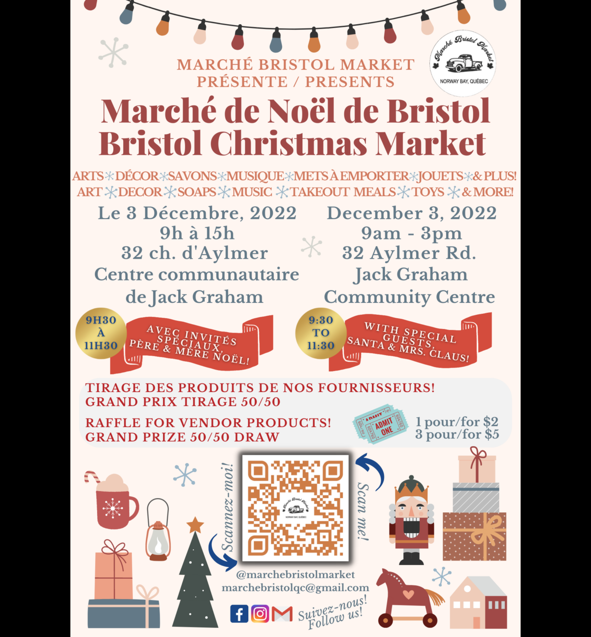 Bristol Christmas Market/Marché de Noël de Bristol