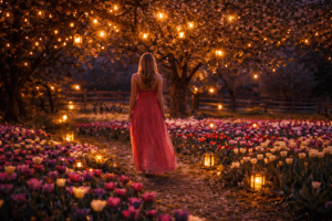 Harrison Tulip Festival Returns This April with a Lantern-Lit Night Garden Where the Blooms Glow After Sunset