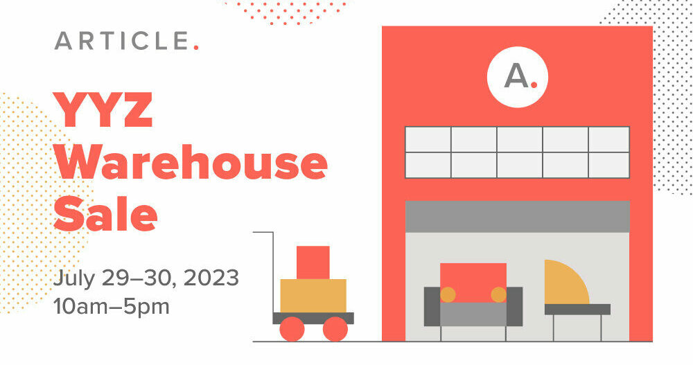 Article YYZ Warehouse Sale