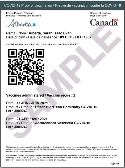 travel to canada proof of vaccination