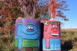 Take a Halloween Day Trip From Toronto to See Spooky and Whimsical Hay Bale Sculptures