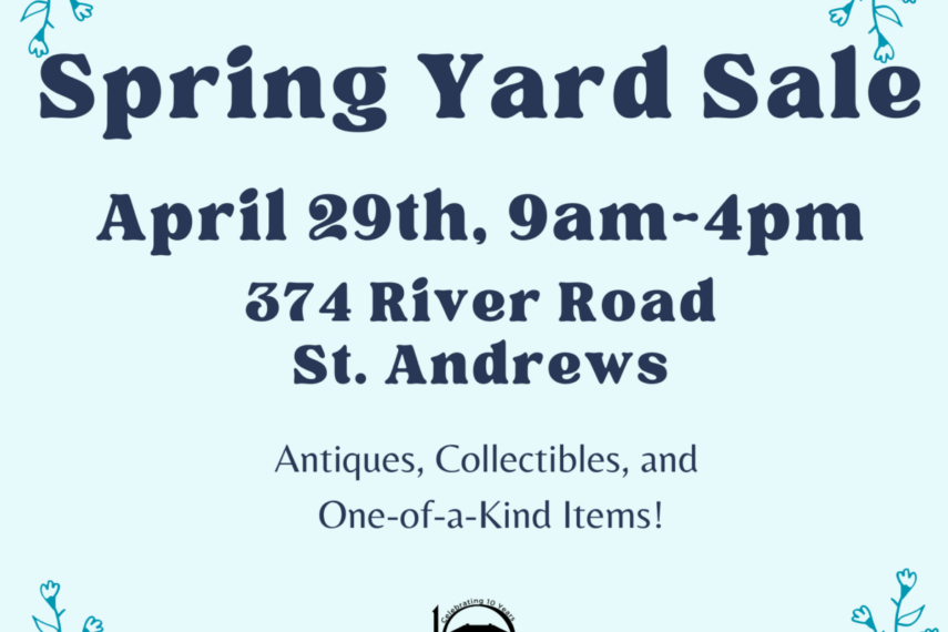 Spring Yard Sale