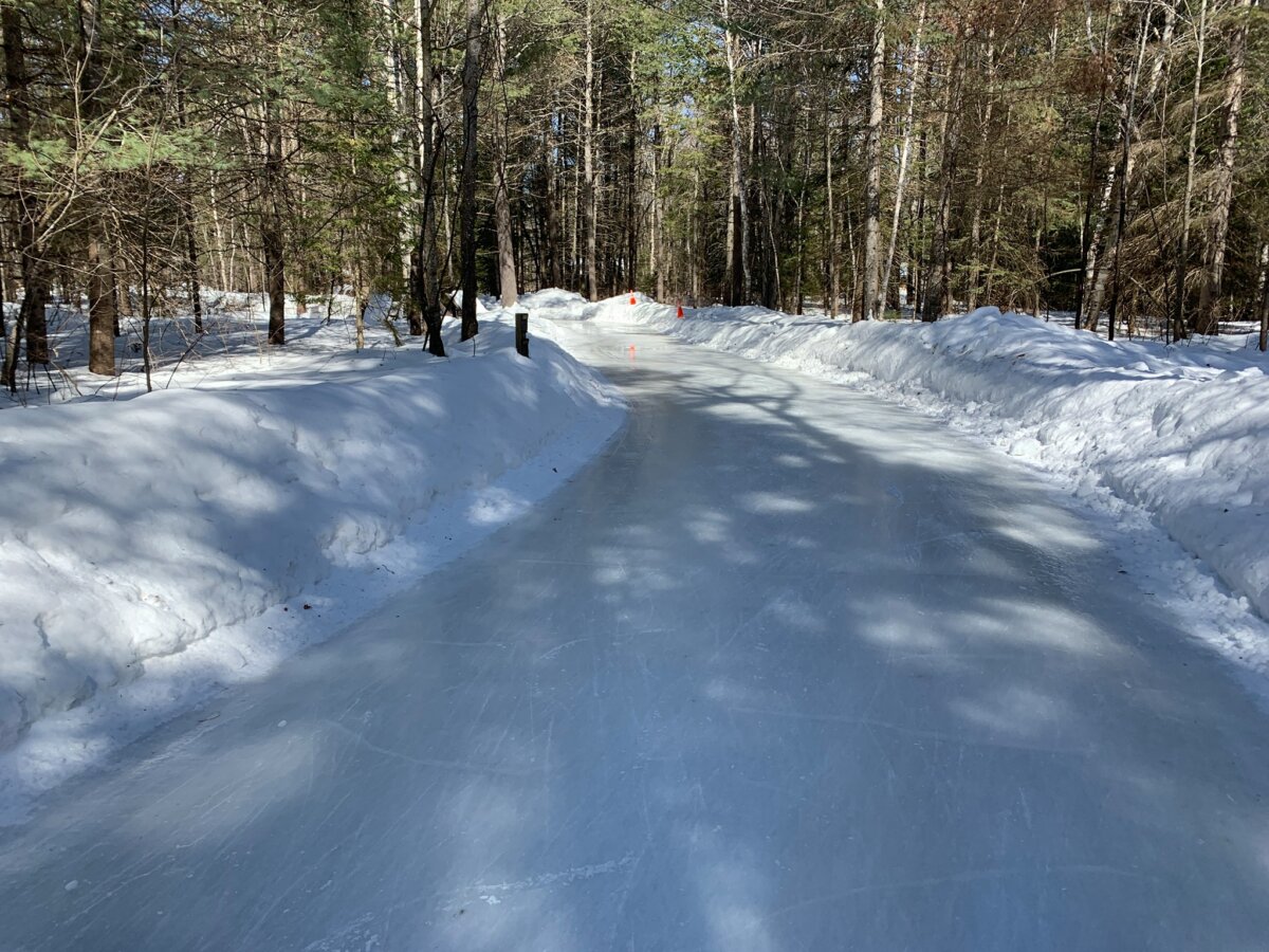 Arrowhead Provincial Park Ice Skating Trail is Open For 2024 Season