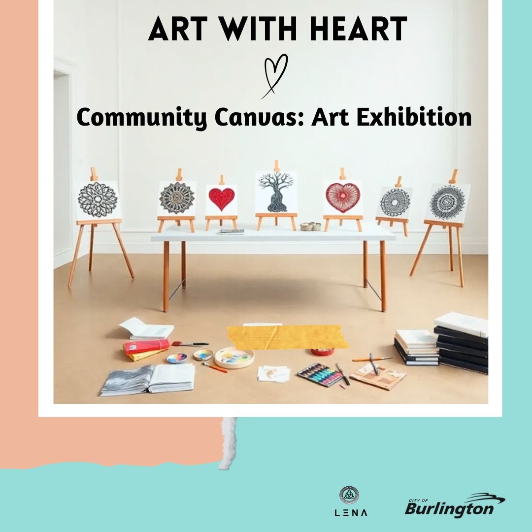 Art with Heart: Community Canvas Art Exhibition Opening Reception