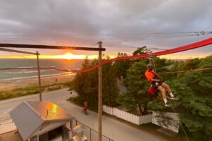 Ascent Aerial Park: Canada’s First & Ontario's Only Zipline Coaster Located on the Shores of Lake Huron