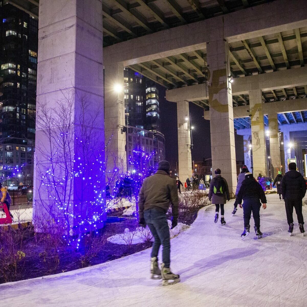 Bentway Skate Trail Opens For 2022/23 Winter Season on Dec 17th; Polar