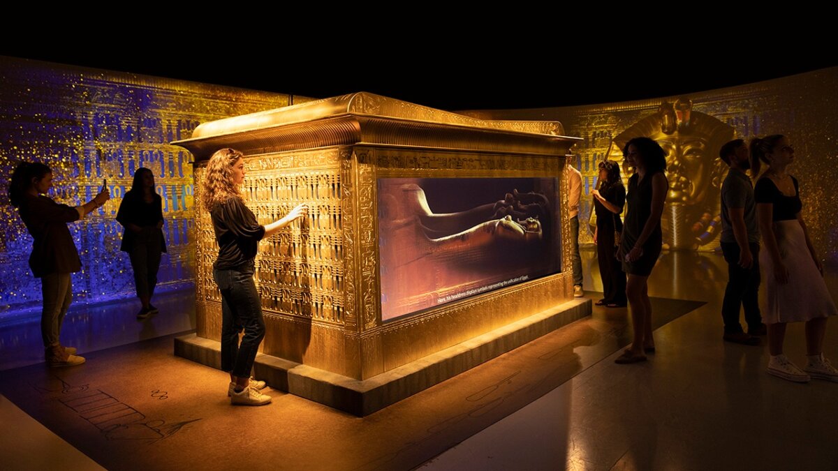 Beyond King Tut National Geographic’s Immersive Exhibition Opens Today