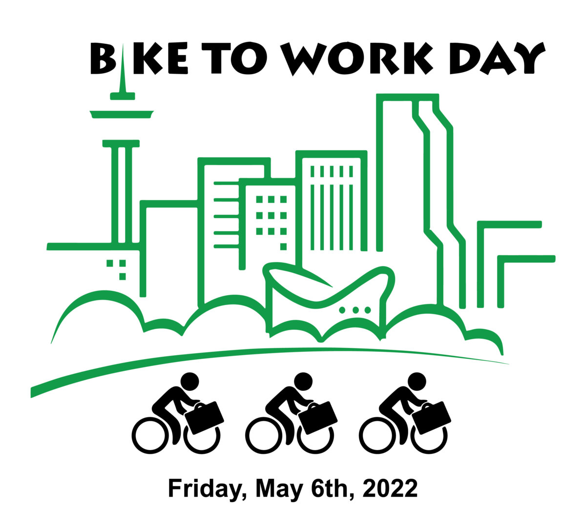 Bike to Work Day Calgary Main Hub at Delta Gardens, 1st ave and, 6 St