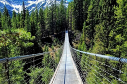 Day Trip From Calgary: Blackshale Suspension Bridge in Kananaskis Country