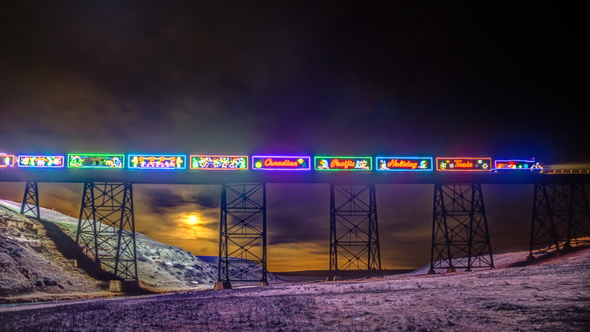 Canadian Pacific Kansas City Holiday Train 2023 Calgary & Southern