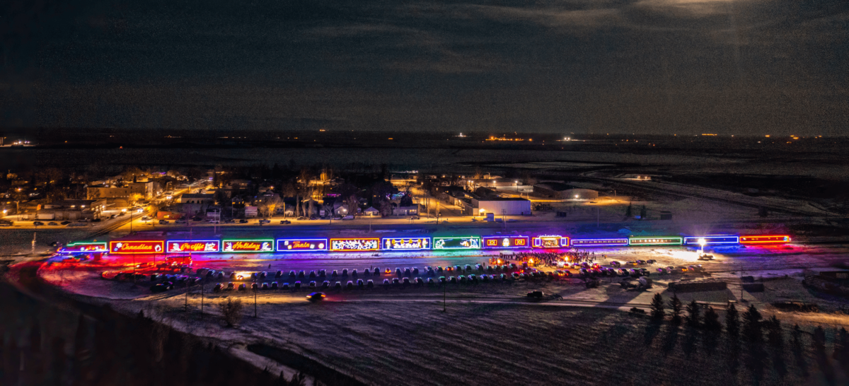 CPKC Holiday Train Adorned With Spectacular Lights Set to Begin Its