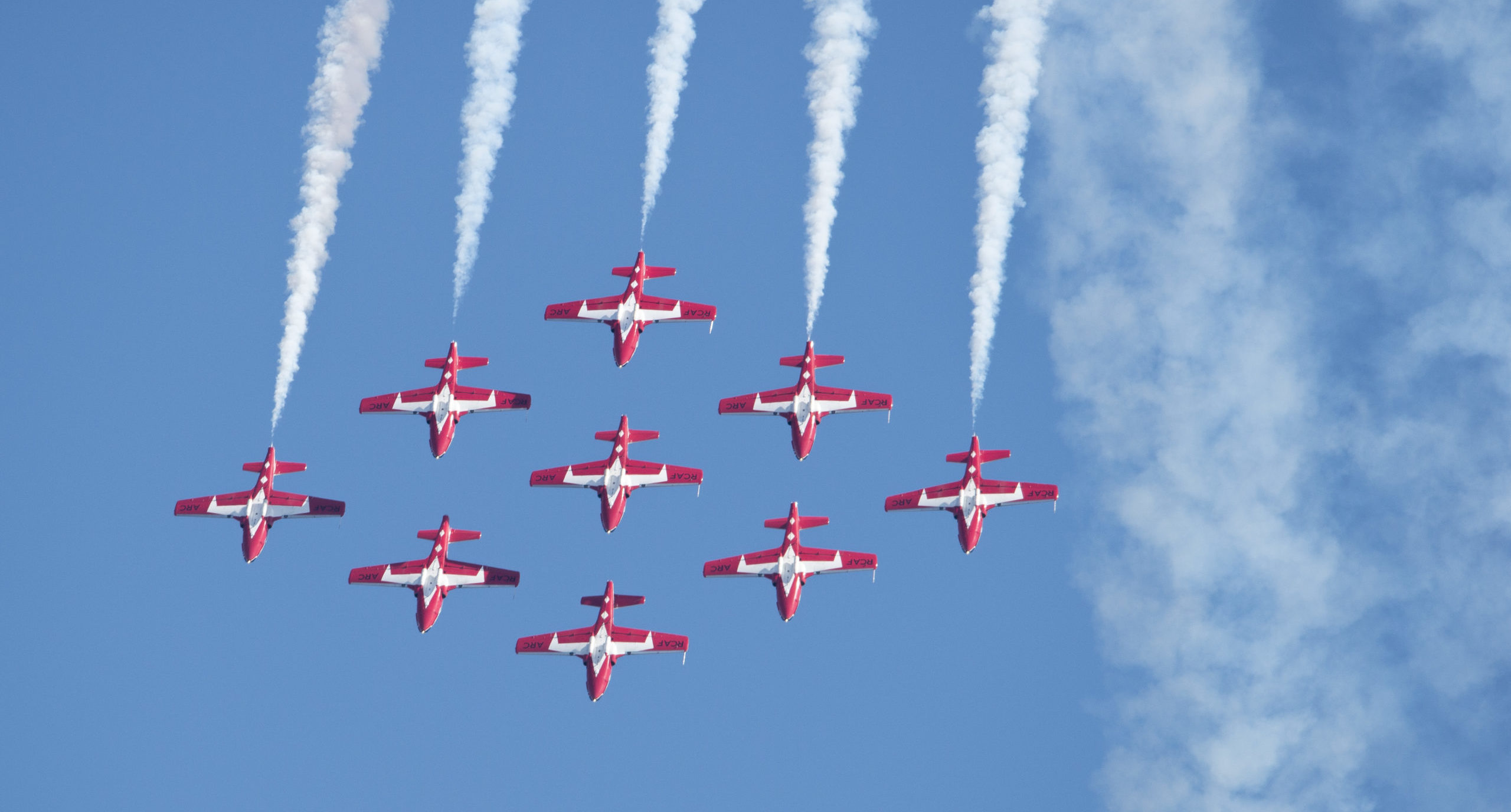 Canada's Snowbirds Aerobatics Team to Flyover Canada Starting This Weekend in Nova Scotia