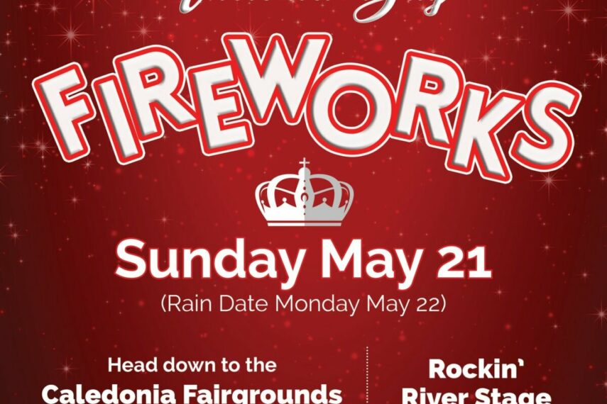 Metro Loop Victoria Day Fireworks Caledonia