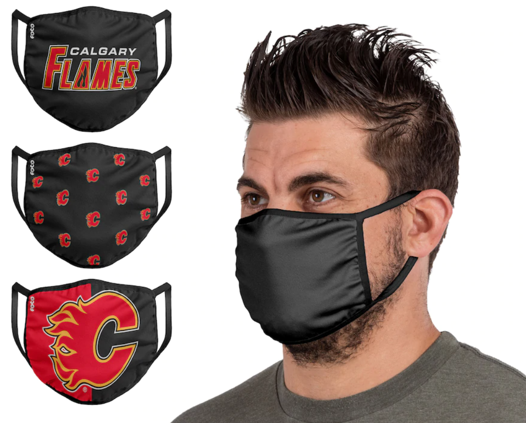 Buy NHL Teams' Facemasks in Support of Food Banks Canada: From Toronto MapleLeafs to Vancouver Canucks Facemasks Now Available