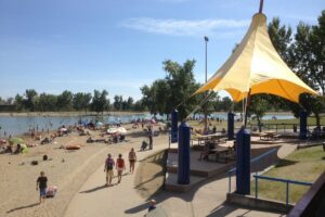 Calgary's Public Beach at Sikome Lake Is Now Open For 2026 Summer Season