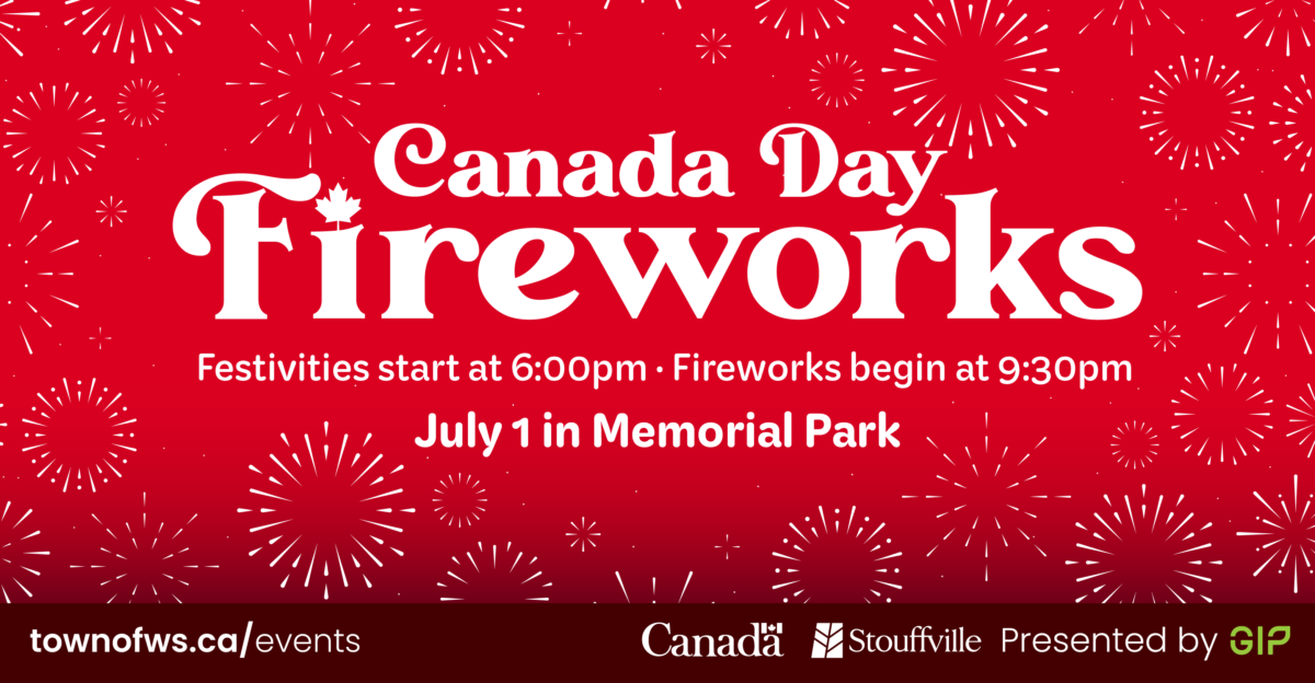 Canada Day Fireworks Stouffville