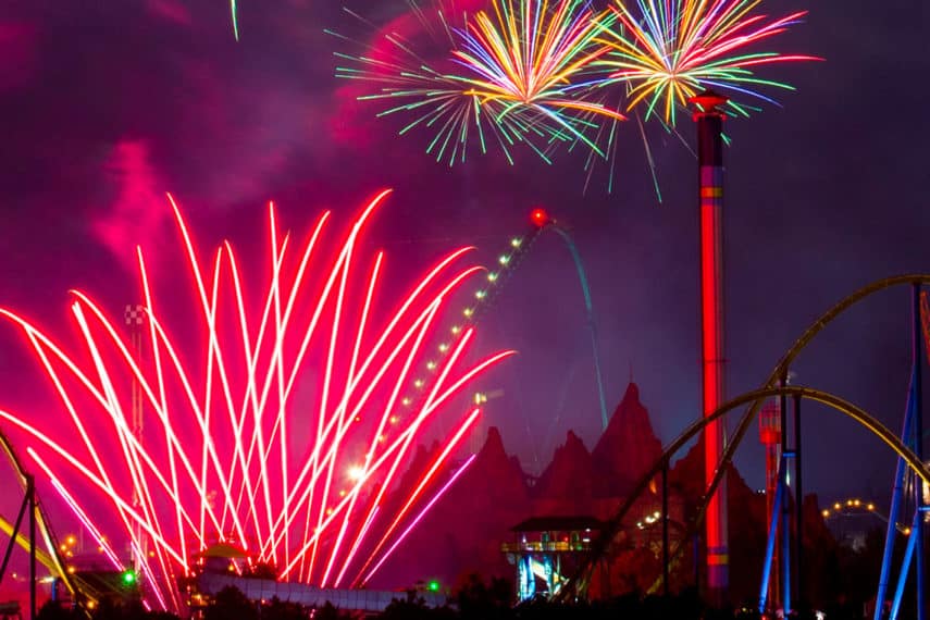 Labour Day Long Weekend Fireworks Canada
