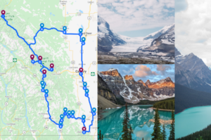 Canadian Rocky Mountain National Parks Road Trip: Calgary - Waterton Lakes - Kootenay - Banff - Yoho - Jasper