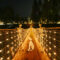 Canyon Frights - skeletons hand holding with dog on bridge horizontal orange