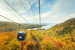 Cape Smokey Fall Colour Views: Discover the Magic of Cape Breton on a Gondola Ride