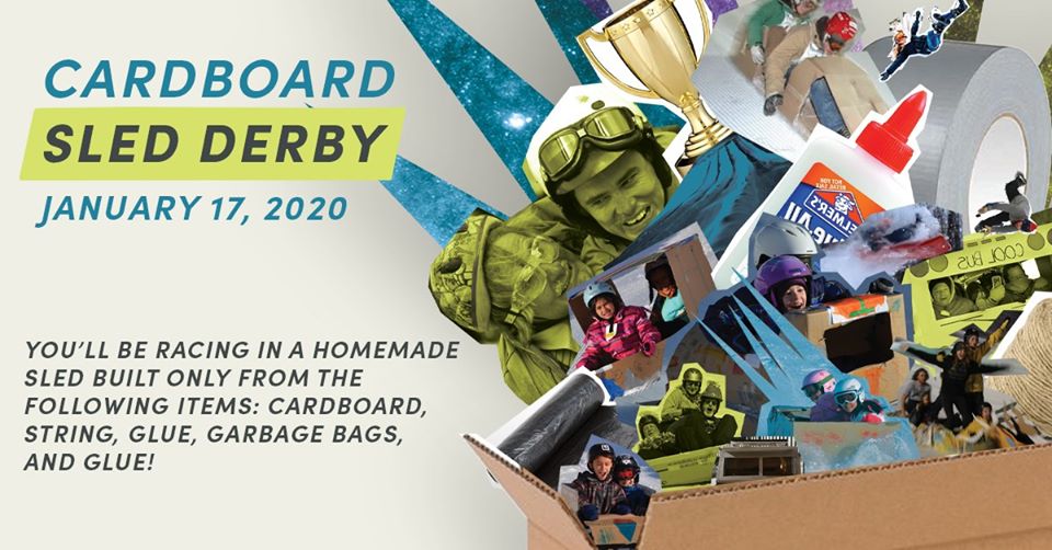 Cardboard Sled Derby