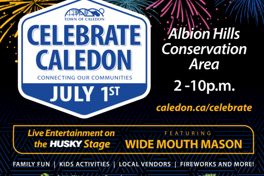 Celebrate Caledon Canada Day Fireworks & Celebrations