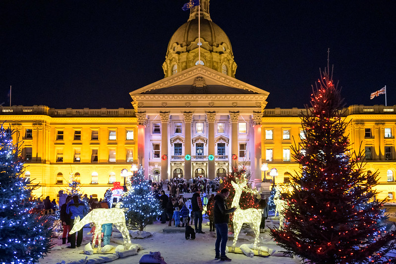 Light-Up and Celebrate the Season at the Alberta Legislature