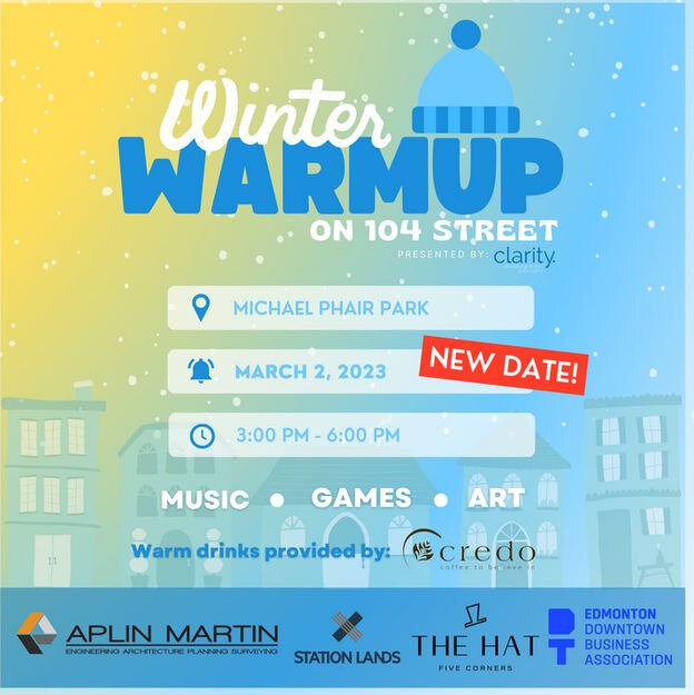Winter Warmup on 104 Street