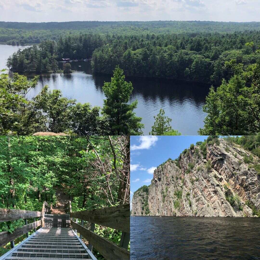 Cliff Top Trail & Scenic Lookouts Climb to the Top of Mazinaw Rock at Bon Echo Provincial Park