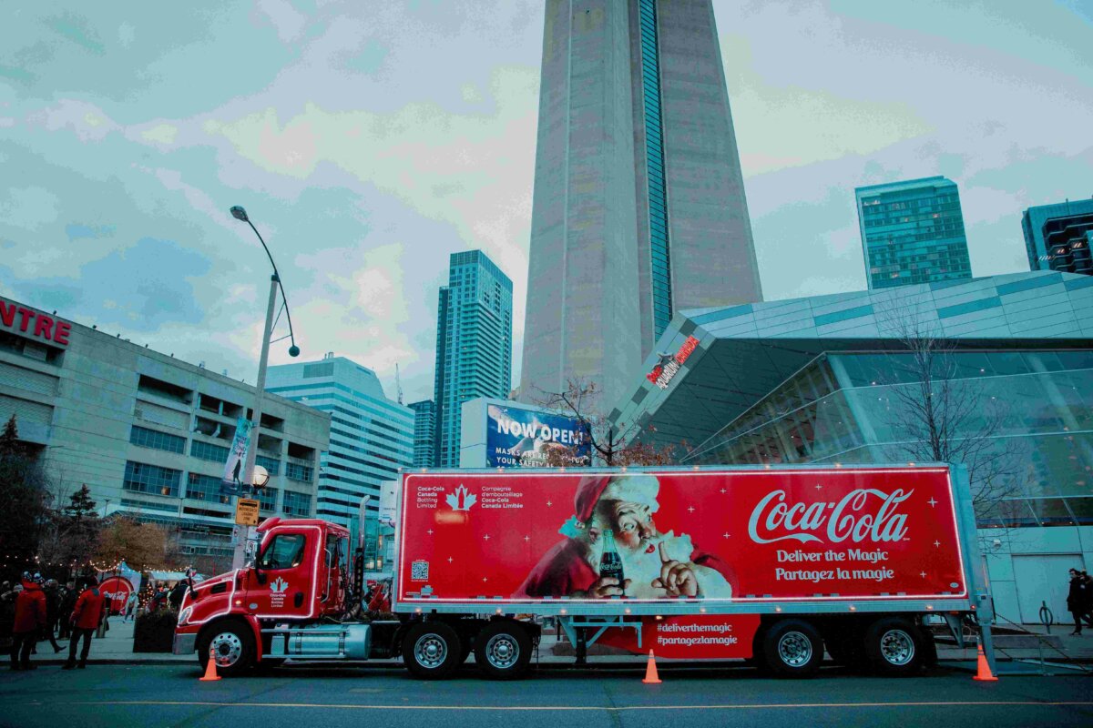 The CocaCola Caravan Tour in Toronto