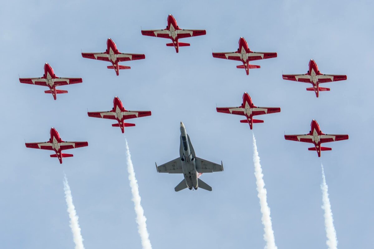 Alberta Air Shows to See Awesome Military Aerobatic Displays This Summer 2024