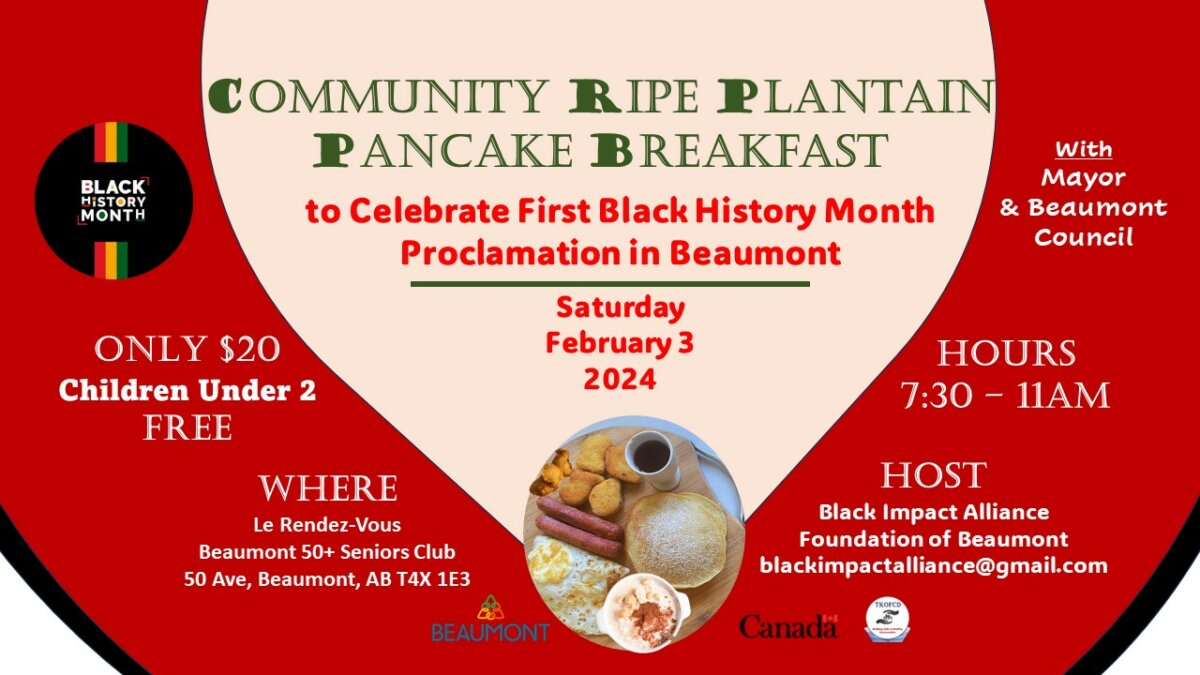 Community Ripe Plantain Pancake Breakfast – First Black History Month ...