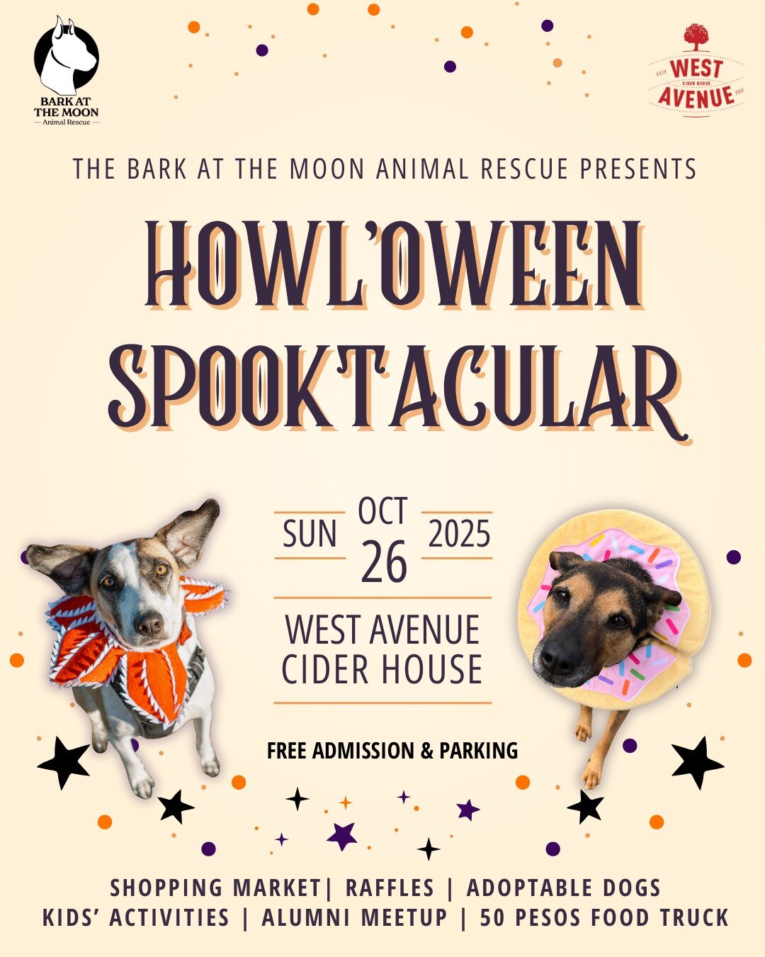 Bark at the Moon Animal Rescue: Howl’ o-ween Spooktacular Market and ...