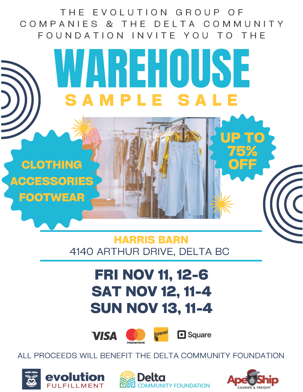 Warehouse Sample Sale