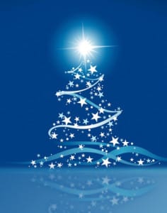 Country Christmas Lights tree image