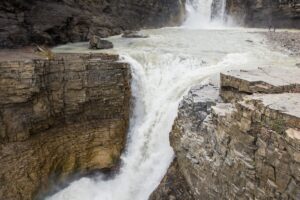 Crescent Falls Provincial Recreation Area: Experience the Power of Twin Waterfalls and Scenic Canyon Trails