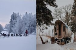 This Winter Experience in Saskatchewan Pairs Dogsledding With Nordik Sauna