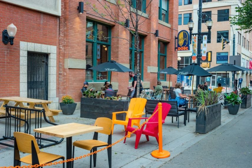 104th Street Outdoor Dining Downtown Dining Week 104 Street